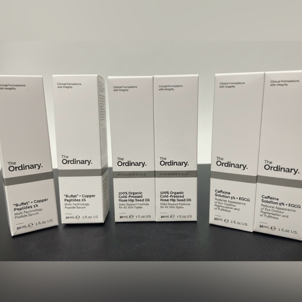 NEW ‼️6X THE ORDINARY SET OF 6 - BUNDLE DEAL 6 PACKS
